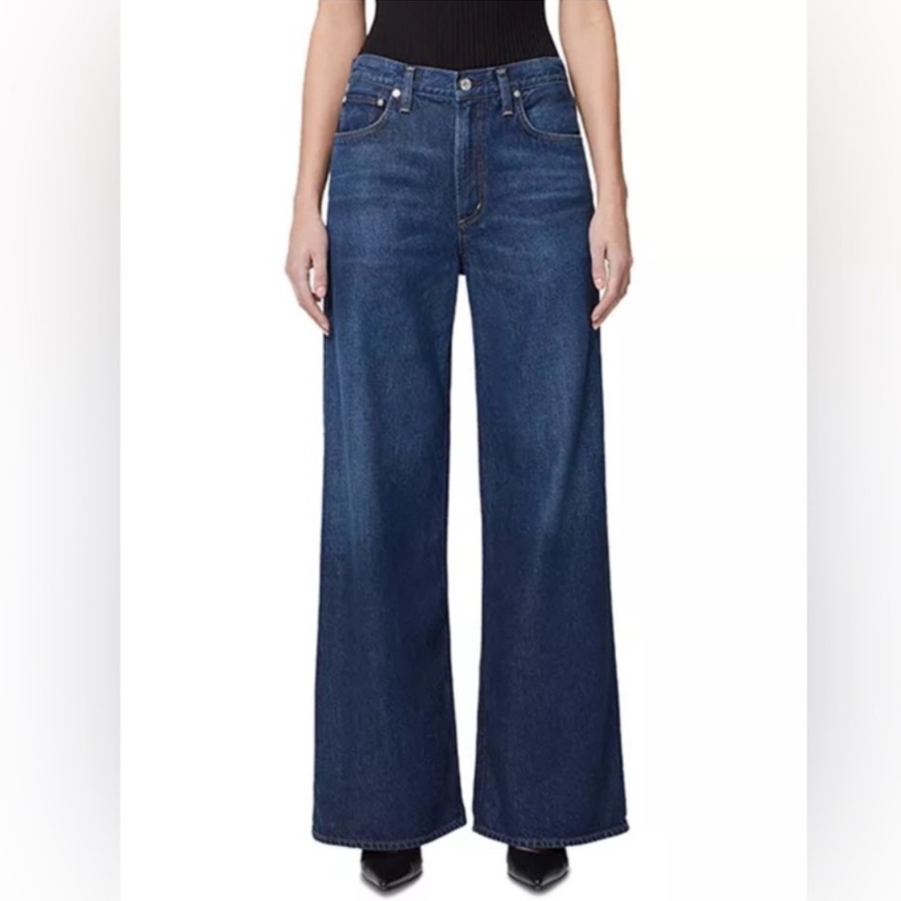 Citizens Of Humanity Dark Blue Flare Jeans